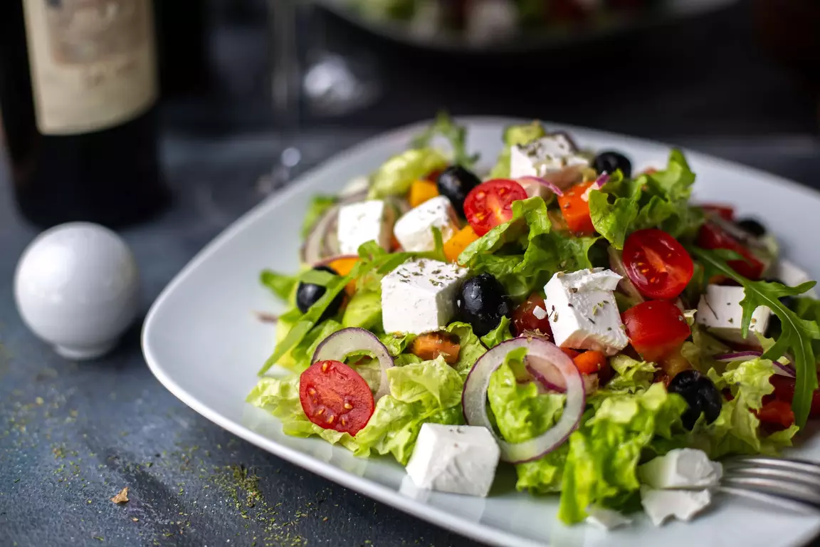 Classic Greek Salad - Mediterranean Catering San Diego