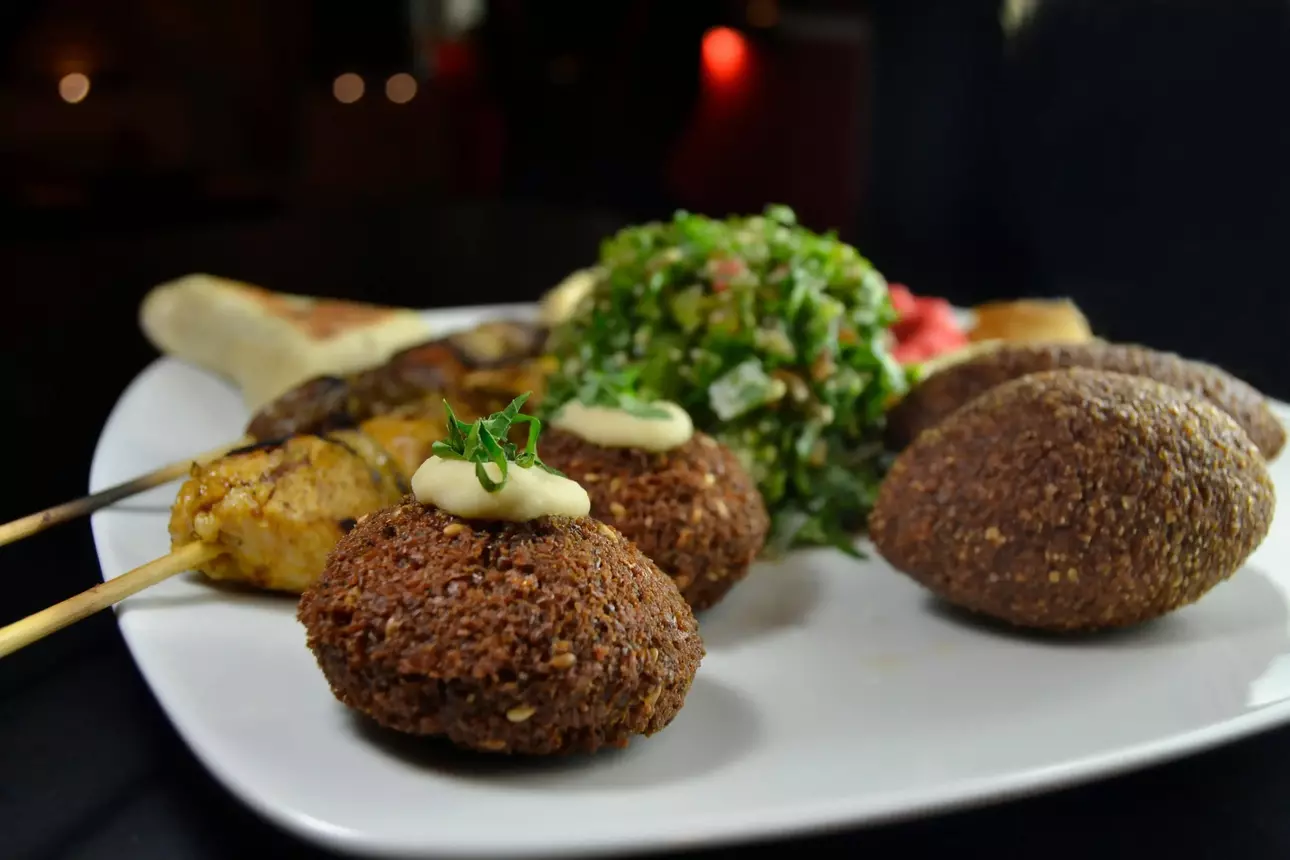 Falafel with Tzatziki Sauce - Mediterranean Catering San Diego