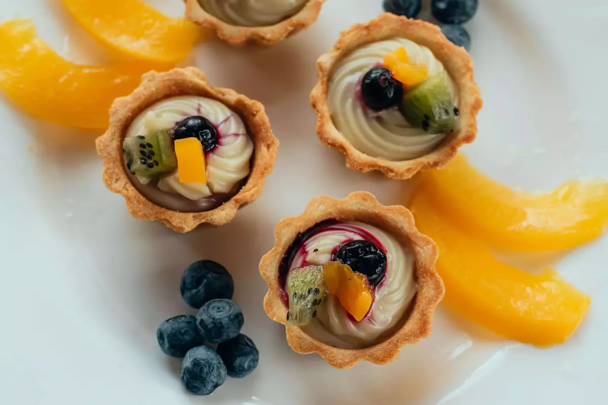 Mini Cheesecake Tarts - Mediterranean Catering San Diego