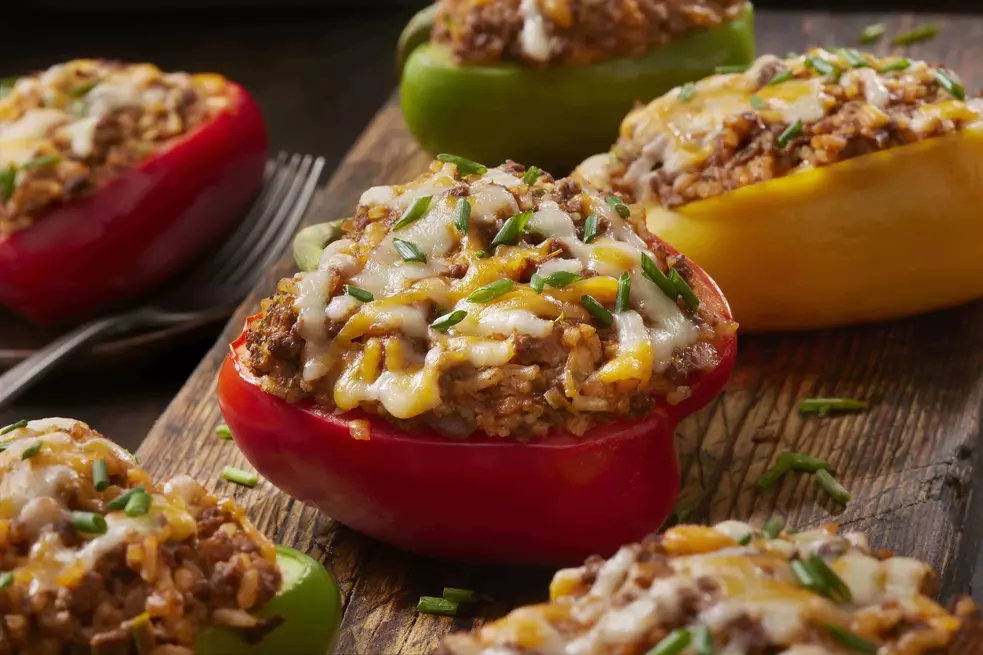 Stuffed Bell Peppers and Squash - Mediterranean Catering San Diego